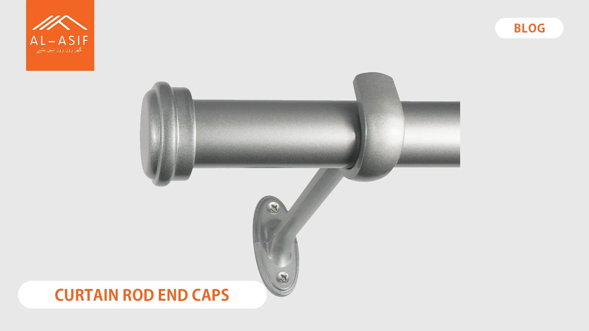 End Caps Curtain Rod Finials